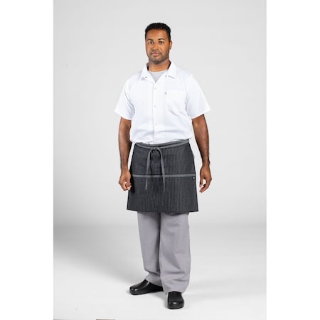 Cadence Waist Apron Pinstripe Denim